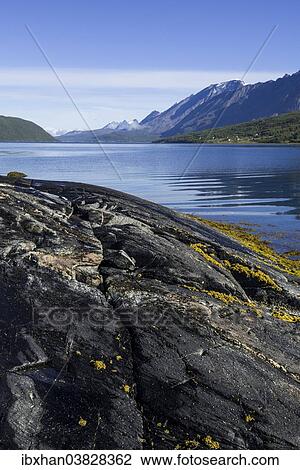 "Rock formation in the Skjabergbukta bay, Lakselvbukta, Troms, Norway, Europe" View Large Photo Image Stock Image - "Rock formation in the Skjabergbukta bay, Lakselvbukta, Troms, Norway, Europe". Fotosearch