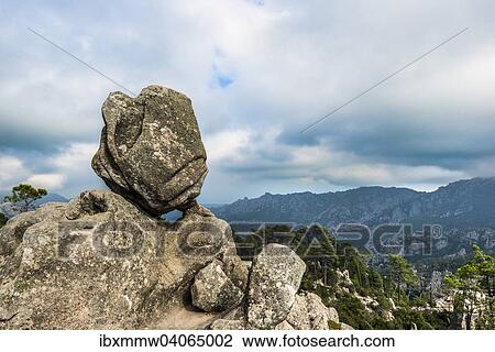 "Rock formation, mountain scenery, L'Ospedale, Alta Rocca, Corsica, France, Europe" View Large Photo Image Stock Image - "Rock formation, mountain scenery, L'Ospedale, Alta Rocca, Corsica, France, Europe". Fotosearch