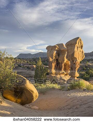 "Rock formations in Devil's Garden, Escalante, Utah, United States, North America" View Large Photo Image Stock Image - "Rock formations in Devil's Garden, Escalante, Utah, United States, North America". Fotosearch