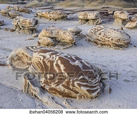 "Rock formations in the Bisti Wilderness, Farmington, New Mexico, United States, North America" View Large Photo Image Stock Photo - "Rock formations in the Bisti Wilderness, Farmington, New Mexico, United States, North America". Fotosearch