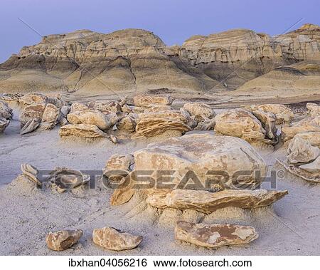 "Rock formations in the Bisti Wilderness, Farmington, New Mexico, United States, North America" View Large Photo Image Stock Photograph - "Rock formations in the Bisti Wilderness, Farmington, New Mexico, United States, North America". Fotosearch