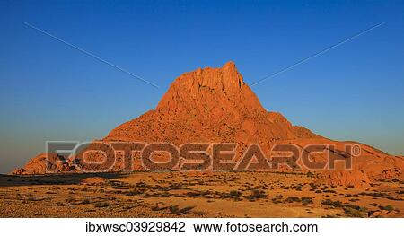 "Rock formations in the evening light around the Spitzkoppe, Namibia, Africa" View Large Photo Image Stock Image - "Rock formations in the evening light around the Spitzkoppe, Namibia, Africa". Fotosearch