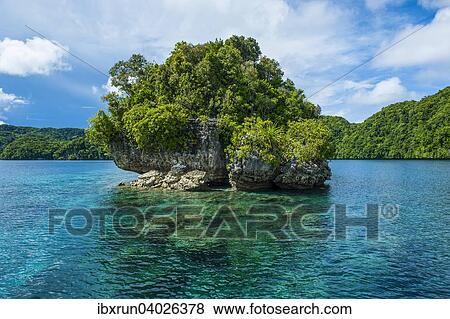 "Rock islet, Rock Islands, Palau, Micronesia, Oceania" View Large Photo Image Stock Photo - "Rock islet, Rock Islands, Palau, Micronesia, Oceania". Fotosearch