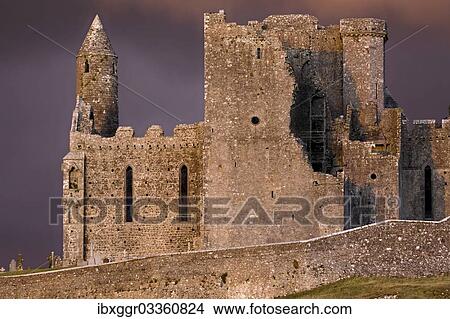 "Rock of Cashel, in the evening light, Cashel, County Tipperary, Ireland, Europe" View Large Photo Image Picture - "Rock of Cashel, in the evening light, Cashel, County Tipperary, Ireland, Europe". Fotosearch