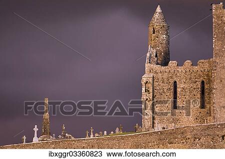 "Rock of Cashel, in the evening light, Cashel, County Tipperary, Ireland, Europe" View Large Photo Image Stock Image - "Rock of Cashel, in the evening light, Cashel, County Tipperary, Ireland, Europe". Fotosearch