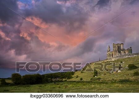 "Rock of Cashel, in the evening light, Cashel, County Tipperary, Ireland, Europe" View Large Photo Image Stock Photograph - "Rock of Cashel, in the evening light, Cashel, County Tipperary, Ireland, Europe". Fotosearch