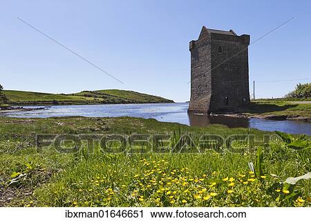 "Rockfleet Castle, also known as Carraigahowley Castle, Carrigahowley near Newport, County Mayo, Connacht province, Republic of Ireland, Europe" View Large Photo Image Stock Image - "Rockfleet Castle, also known as Carraigahowley Castle, Carrigahowley near Newport, County Mayo, Connacht province, Republic of Ireland, Europe". Fotosearch