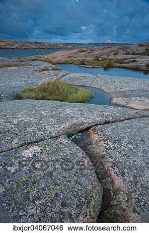 "Rocks, coastline at Ramsvik, near Smogen, Bohuslan province, Vastra Gotaland County, Sweden, Europe" View Large Photo Image Stock Photograph - "Rocks, coastline at Ramsvik, near Smogen, Bohuslan province, Vastra Gotaland County, Sweden, Europe". Fotosearch