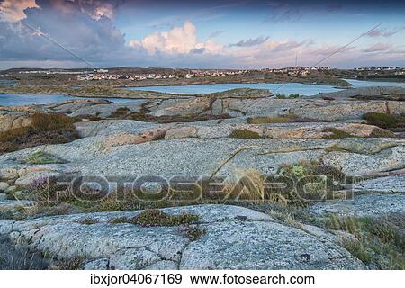 "Rocks, evening atmosphere at the coast, near Smogen, Bohuslan province, Vastra Gotaland County, Sweden, Europe" View Large Photo Image Stock Photo - "Rocks, evening atmosphere at the coast, near Smogen, Bohuslan province, Vastra Gotaland County, Sweden, Europe". Fotosearch