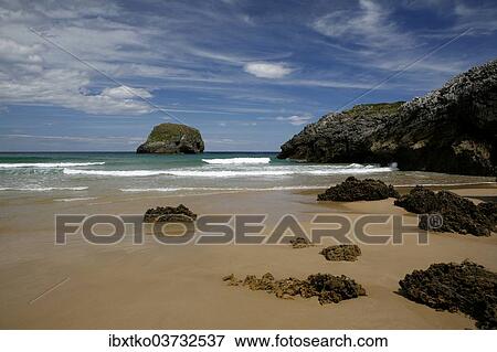 "Rocks, Spanish Atlantic coast, Costa Verde, Llanes, Asturias, Spain, Europe" View Large Photo Image Stock Photo - "Rocks, Spanish Atlantic coast, Costa Verde, Llanes, Asturias, Spain, Europe". Fotosearch