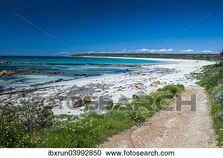 Stock Image - "Rocky cliffs, Shelley Cove, near Eagle Bay, Western Australia". Fotosearch