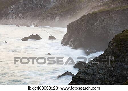 "Rocky coast at """"The Lizard"""", Cornwall, England, United Kingdom, Europe" View Large Photo Image Stock Image - "Rocky coast at """"The Lizard"""", Cornwall, England, United Kingdom, Europe". Fotosearch