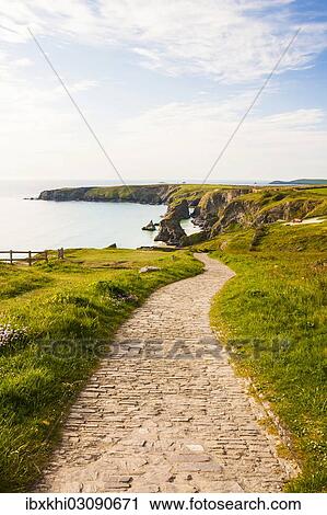 "Rocky coast, Bedruthan Steps, Cornwall, England, United Kingdom, Europe" View Large Photo Image Stock Image - "Rocky coast, Bedruthan Steps, Cornwall, England, United Kingdom, Europe". Fotosearch