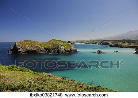"Rocky coast, Spanish Atlantic coast, near Llanes, Bay of Biscay, Asturias, Northern Spain, Spain, Europe" View Large Photo Image Stock Photo - "Rocky coast, Spanish Atlantic coast, near Llanes, Bay of Biscay, Asturias, Northern Spain, Spain, Europe". Fotosearch