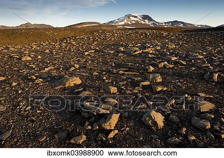 "Rocky, desert-like landscape, Eastern Highlands, Mt Snaefell at the back, Iceland, Europe" View Large Photo Image Stock Image - "Rocky, desert-like landscape, Eastern Highlands, Mt Snaefell at the back, Iceland, Europe". Fotosearch