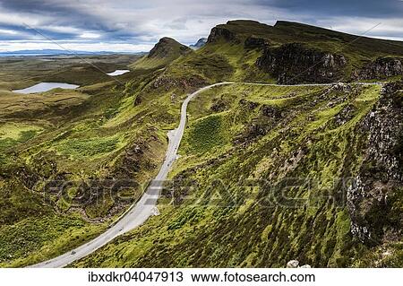 "Rocky landscape of Quiraing, Trotternish Ridge, Isle of Skye, Scotland, United Kingdom, Europe" View Large Photo Image Stock Image - "Rocky landscape of Quiraing, Trotternish Ridge, Isle of Skye, Scotland, United Kingdom, Europe". Fotosearch