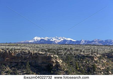 "Rocky Mountains, mountain range, from the plateau, Mesa Verde National Park, Colorado, United States, North America" View Large Photo Image Stock Image - "Rocky Mountains, mountain range, from the plateau, Mesa Verde National Park, Colorado, United States, North America". Fotosearch