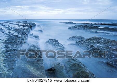 Stock Photography - "Rocky seacoast, Beiguan, Yilan, Taiwan, Asia". Fotosearch