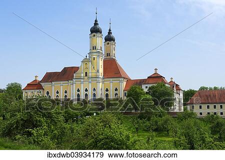 "Roggenburg Abbey, Premonstratensian canonry, Roggenburg, Bavarian Swabia, Bavaria, Germany, Europe" View Large Photo Image Stock Photo - "Roggenburg Abbey, Premonstratensian canonry, Roggenburg, Bavarian Swabia, Bavaria, Germany, Europe". Fotosearch