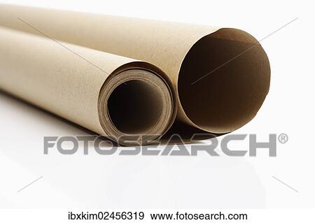 Roll of wrapping paper View Large Photo Image Stock Photo - Roll of wrapping paper. Fotosearch