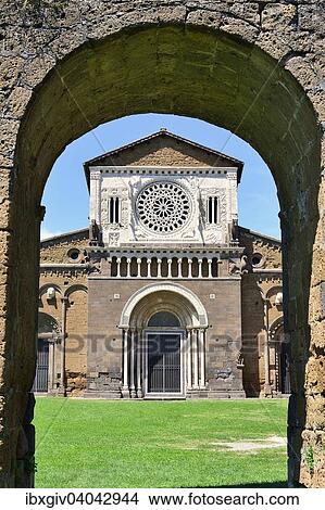 "Romanesque Basilica of San Pietro, Tuscania, Viterbo, Lazio Province, Italy, Europe" View Large Photo Image Picture - "Romanesque Basilica of San Pietro, Tuscania, Viterbo, Lazio Province, Italy, Europe". Fotosearch