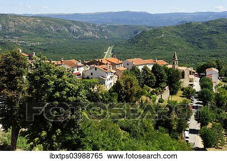 "Rooftops of Motovun with hinterland, Motovun, Istria, Croatia, Europe" View Large Photo Image Stock Photography - "Rooftops of Motovun with hinterland, Motovun, Istria, Croatia, Europe". Fotosearch