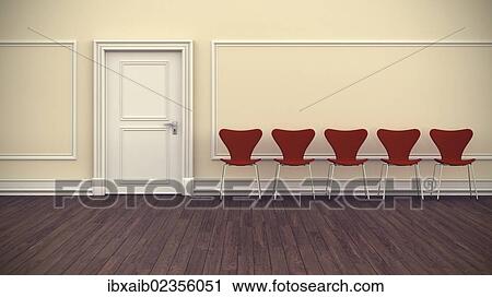 "Room, waiting room, flat, apartment, with stucco and chairs in a row, 3D illustration" View Large Photo Image Stock Image - "Room, waiting room, flat, apartment, with stucco and chairs in a row, 3D illustration". Fotosearch