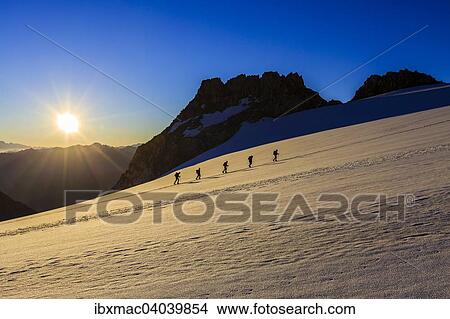 "Rope team climbing the Plateau du Trient, Mont Blanc Massif, Alps, Canton of Valais, Switzerland, Europe" View Large Photo Image Picture - "Rope team climbing the Plateau du Trient, Mont Blanc Massif, Alps, Canton of Valais, Switzerland, Europe". Fotosearch