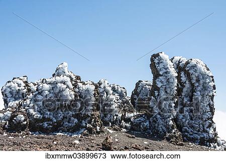 "Roque de los Muchachos, rock formations covered with ice, La Palma, Canary Islands, Spain, Europe" View Large Photo Image Stock Image - "Roque de los Muchachos, rock formations covered with ice, La Palma, Canary Islands, Spain, Europe". Fotosearch