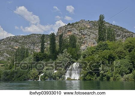 "Roski slap waterfall, Krka National Park, Sibenik-Knin County, Dalmatia, Croatia, Europe" View Large Photo Image Stock Image - "Roski slap waterfall, Krka National Park, Sibenik-Knin County, Dalmatia, Croatia, Europe". Fotosearch