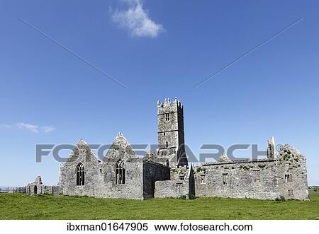 "Ross Abbey near Headford, County Galway, Connacht, Republic of Ireland, Europe" View Large Photo Image Stock Photography - "Ross Abbey near Headford, County Galway, Connacht, Republic of Ireland, Europe". Fotosearch