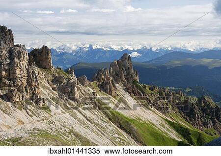 "Rosszahn group and the main chain of the Alps, Dolomites range, South Tyrol, Italy, Europe" View Large Photo Image Stock Photography - "Rosszahn group and the main chain of the Alps, Dolomites range, South Tyrol, Italy, Europe". Fotosearch