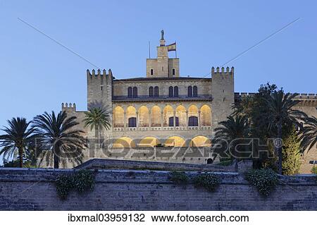 "Royal Palace of La Almudaina, Palma de Majorca, Majorca, Balearic Islands, Spain, Europe" View Large Photo Image Stock Image - "Royal Palace of La Almudaina, Palma de Majorca, Majorca, Balearic Islands, Spain, Europe". Fotosearch