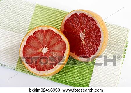 "Ruby Grapefruit, two halves" View Large Photo Image Stock Image - "Ruby Grapefruit, two halves". Fotosearch