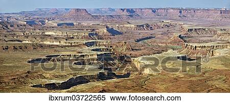 "Rugged canyons of Green River, Island in the Sky plateau, Canyonlands National Park, near Moab, Utah, United States, North America" View Large Photo Image Stock Photography - "Rugged canyons of Green River, Island in the Sky plateau, Canyonlands National Park, near Moab, Utah, United States, North America". Fotosearch
