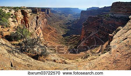 "Rugged canyons of Shafer Canyon and the Shafer Trail Road, Island in the Sky plateau, Canyonlands National Park, near Moab, Utah, United States, North America" View Large Photo Image Stock Image - "Rugged canyons of Shafer Canyon and the Shafer Trail Road, Island in the Sky plateau, Canyonlands National Park, near Moab, Utah, United States, North America". Fotosearch