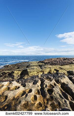 "Rugged coastline with eroded sandstone on the Moray Firth at Tarbat Ness, Scotland, United Kingdom, Europe" View Large Photo Image Stock Photo - "Rugged coastline with eroded sandstone on the Moray Firth at Tarbat Ness, Scotland, United Kingdom, Europe". Fotosearch