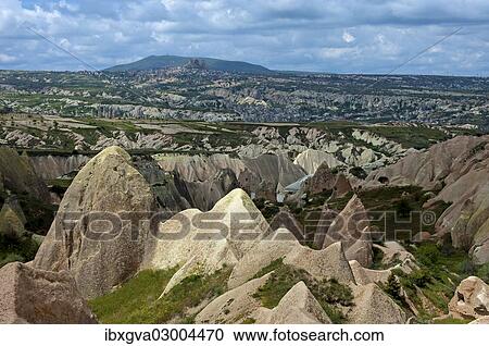 "Rugged landscape with weathered tuff formations, Rose Valley, Goreme National Park, Cappadocia, Nevsehir Province, Central Anatolia Region, Turkey, Asia" View Large Photo Image Stock Image - "Rugged landscape with weathered tuff formations, Rose Valley, Goreme National Park, Cappadocia, Nevsehir Province, Central Anatolia Region, Turkey, Asia". Fotosearch