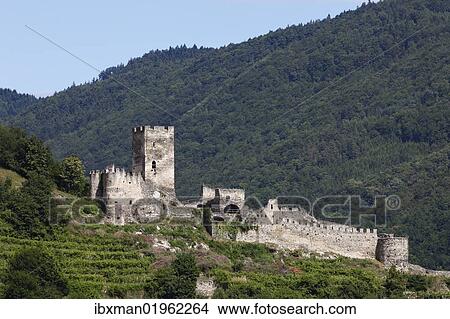 "Ruine Hinterhaus castle ruins, Spitz an der Donau, Wachau, Lower Austria, Austria, Europe" View Large Photo Image Picture - "Ruine Hinterhaus castle ruins, Spitz an der Donau, Wachau, Lower Austria, Austria, Europe". Fotosearch