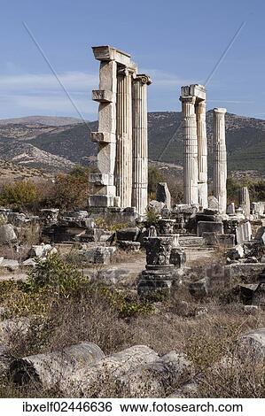 "Ruins of the ancient city of Aphrodisias, current city of Geyre, Turkey, Asia" View Large Photo Image Stock Photograph - "Ruins of the ancient city of Aphrodisias, current city of Geyre, Turkey, Asia". Fotosearch