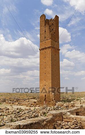 "Ruins of the minaret of the Grand Mosque or Ulu Camii, Harran, Sanliurfa Province, Urfa Province, Southeastern Anatolia Region, Anatolia, Turkey, Asia" View Large Photo Image Stock Photography - "Ruins of the minaret of the Grand Mosque or Ulu Camii, Harran, Sanliurfa Province, Urfa Province, Southeastern Anatolia Region, Anatolia, Turkey, Asia". Fotosearch