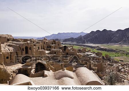 "Ruins of the Safavid village of Kharanaq, Meybod, Yazd, Iran, Asia" View Large Photo Image Stock Photograph - "Ruins of the Safavid village of Kharanaq, Meybod, Yazd, Iran, Asia". Fotosearch