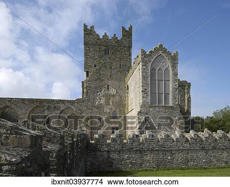 "Ruins of Tintern Abbey, County Wexford, Ireland, Europe" View Large Photo Image Picture - "Ruins of Tintern Abbey, County Wexford, Ireland, Europe". Fotosearch