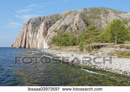 "Sagan-Zaba cliff, Lake Baikal, Siberia, Russia, Europe" View Large Photo Image Stock Photo - "Sagan-Zaba cliff, Lake Baikal, Siberia, Russia, Europe". Fotosearch