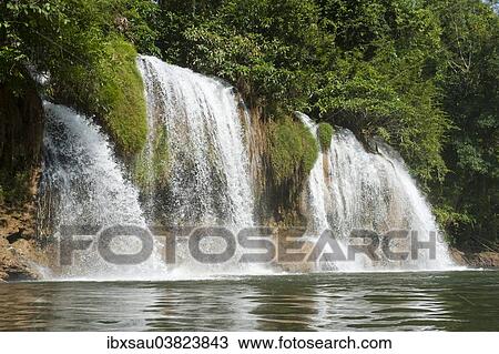 "Sai Yok Yai Waterfall in the jungle, rain forest, Sai Yok National Park, Kanchanaburi Province, Central Thailand, Thailand, Asia" View Large Photo Image Stock Image - "Sai Yok Yai Waterfall in the jungle, rain forest, Sai Yok National Park, Kanchanaburi Province, Central Thailand, Thailand, Asia". Fotosearch