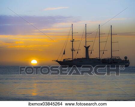 "Sailing cruise ship Wind Star of Windstar Cruises, Soufriere region, Saint Lucia, Windward Islands, Lesser Antilles, North America" View Large Photo Image Picture - "Sailing cruise ship Wind Star of Windstar Cruises, Soufriere region, Saint Lucia, Windward Islands, Lesser Antilles, North America". Fotosearch