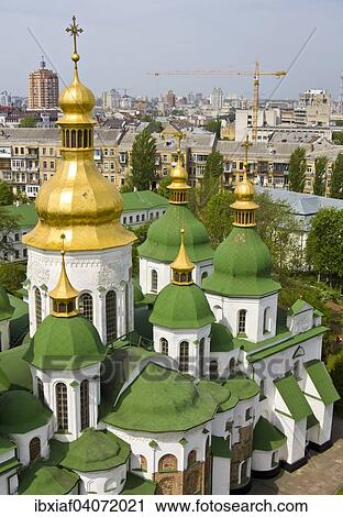 "Saint Sophia Cathedral, Sofiyskyi sobor, or sobor Svyatoi Sofii, Kiev, Ukraine, Europe" View Large Photo Image Stock Image - "Saint Sophia Cathedral, Sofiyskyi sobor, or sobor Svyatoi Sofii, Kiev, Ukraine, Europe". Fotosearch