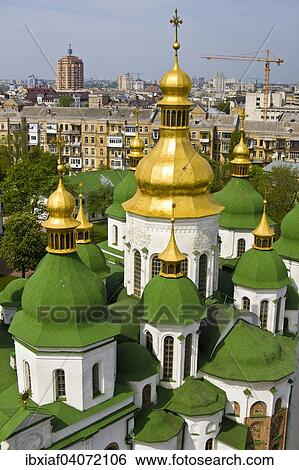 "Saint Sophia Cathedral, Sofiyskyi sobor, or sobor Svyatoi Sofii, Kiev, Ukraine, Europe" View Large Photo Image Stock Photograph - "Saint Sophia Cathedral, Sofiyskyi sobor, or sobor Svyatoi Sofii, Kiev, Ukraine, Europe". Fotosearch