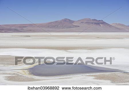 "Salt lake on the road to Argentina, 27CH, San Pedro de Atacama, Antofagasta Region, Chile, South America" View Large Photo Image Stock Image - "Salt lake on the road to Argentina, 27CH, San Pedro de Atacama, Antofagasta Region, Chile, South America". Fotosearch