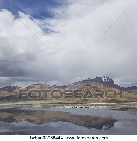 "Salt lake Salar de Surire, Putre, Arica y Parinacota Region, Chile, South America" View Large Photo Image Picture - "Salt lake Salar de Surire, Putre, Arica y Parinacota Region, Chile, South America". Fotosearch